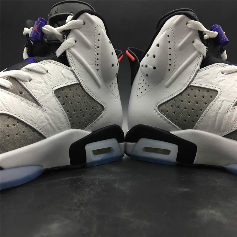 Air Jordan 6 'Flint' Grey 2019 On Feet Review Outfits CI3125-100 Detail