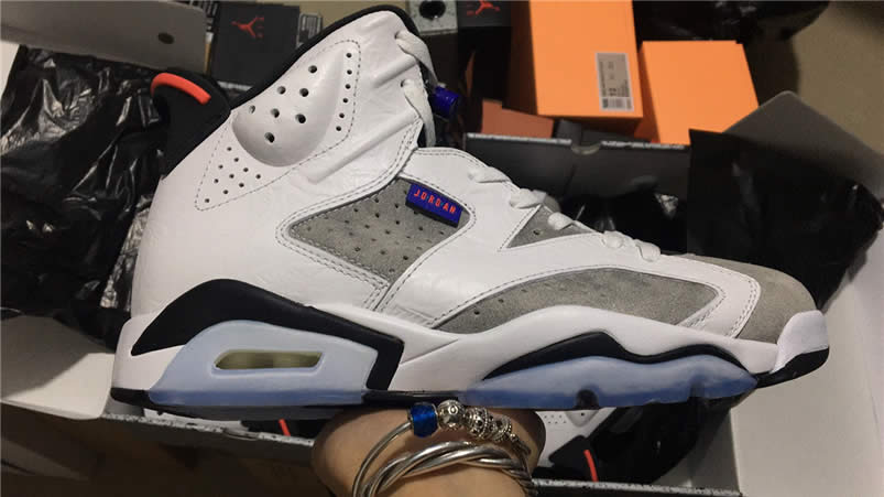 Air Jordan 6 'Flint' Grey 2019 On Feet Review Outfits CI3125-100 Detail