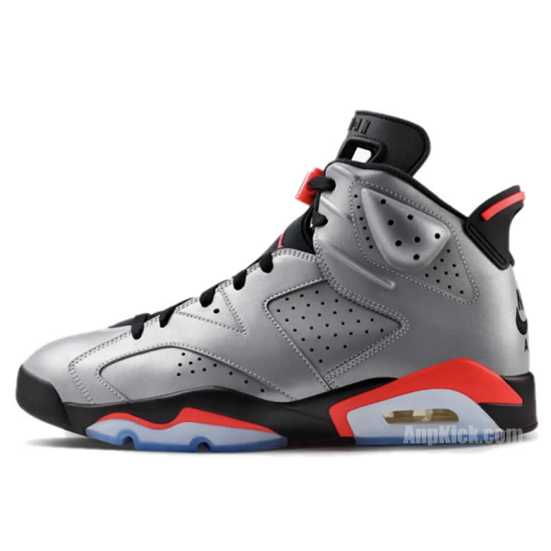 Air Jordan 6 Jsp 3m Reflective Silver Bugs Bunny Infrared Ci4072 001 (1) - newkick.app