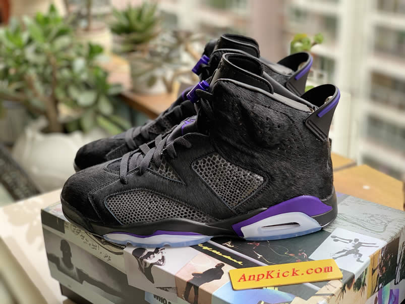 Air Jordan 6 Prm Pony Hair Black Cow Fur Social Status Ar2257 005 (11) - newkick.app