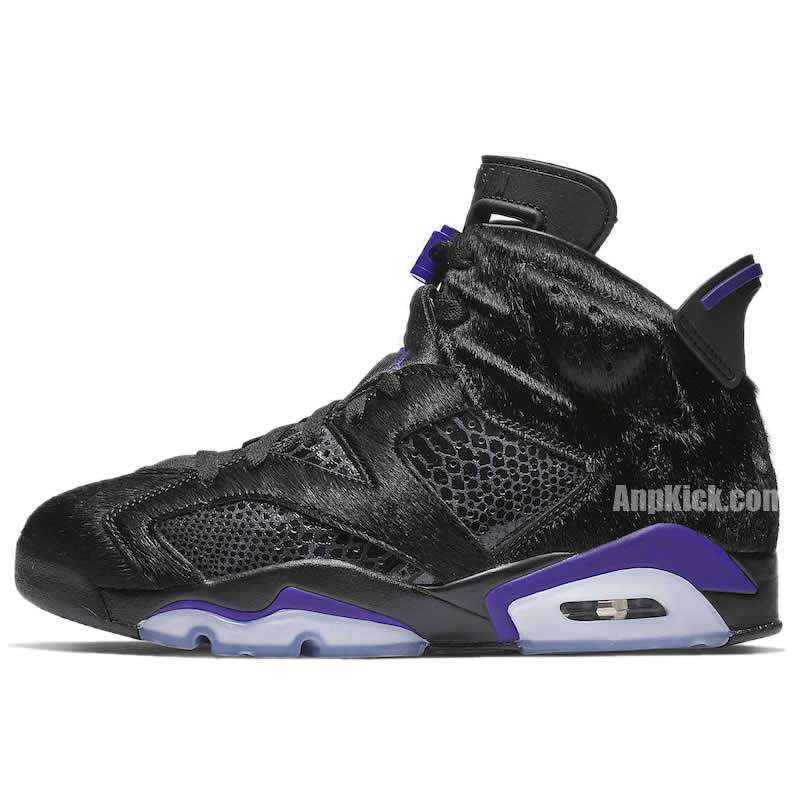 Social Status Air Jordan 6 Prm Pony Hair Black Cow Fur Snakeskin Ar2257 005 (1) - newkick.app