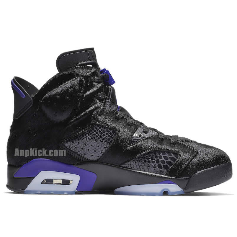 Social Status Air Jordan 6 Prm Pony Hair Black Cow Fur Snakeskin Ar2257 005 (2) - newkick.app