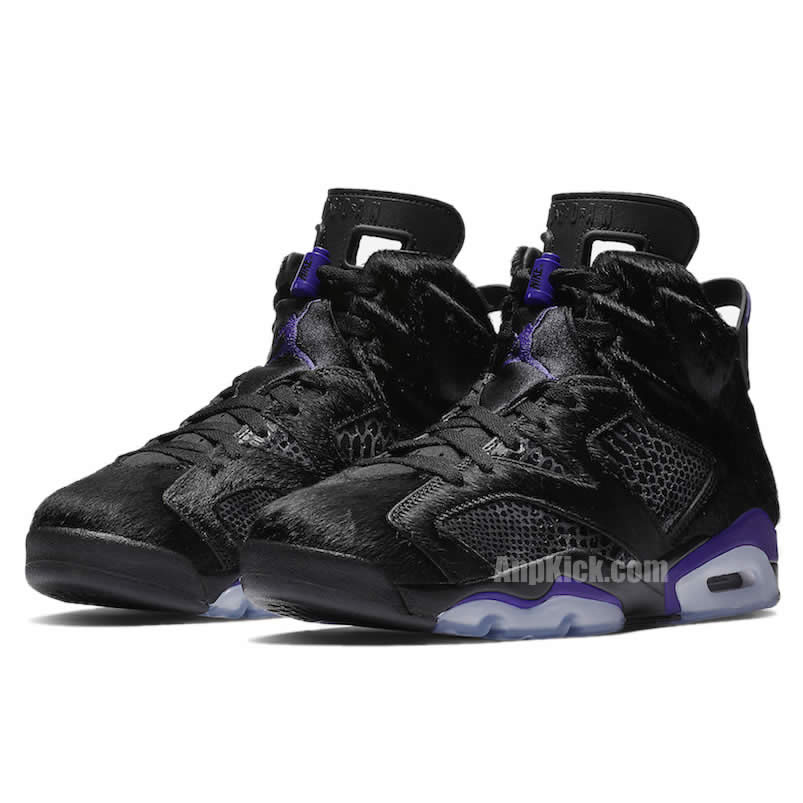 Social Status Air Jordan 6 Prm Pony Hair Black Cow Fur Snakeskin Ar2257 005 (3) - newkick.app