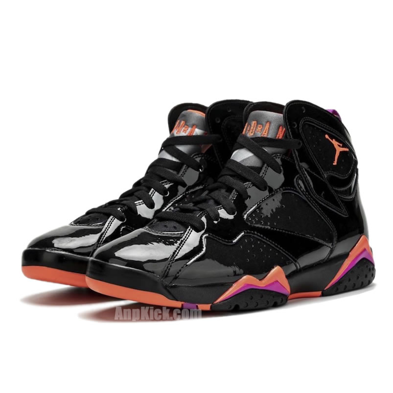 Air Jordan 7 Wmns Black Patent Leather Shoes Release Date 313358 006 (3) - newkick.app