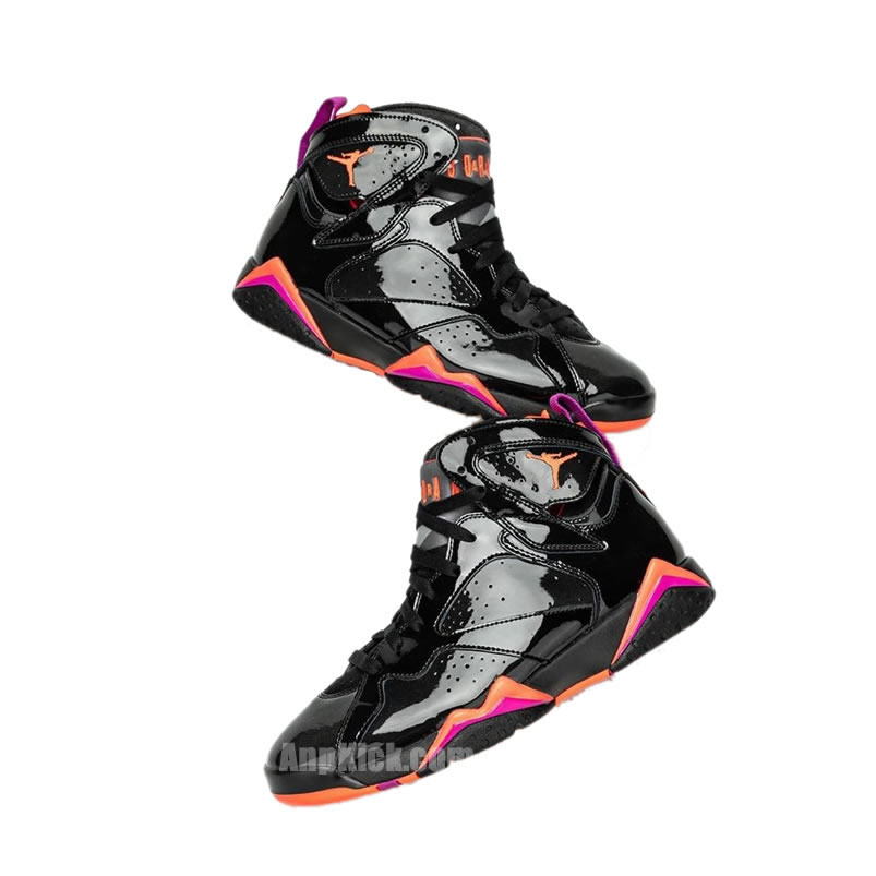 Air Jordan 7 Wmns Black Patent Leather Shoes Release Date 313358 006 (5) - newkick.app