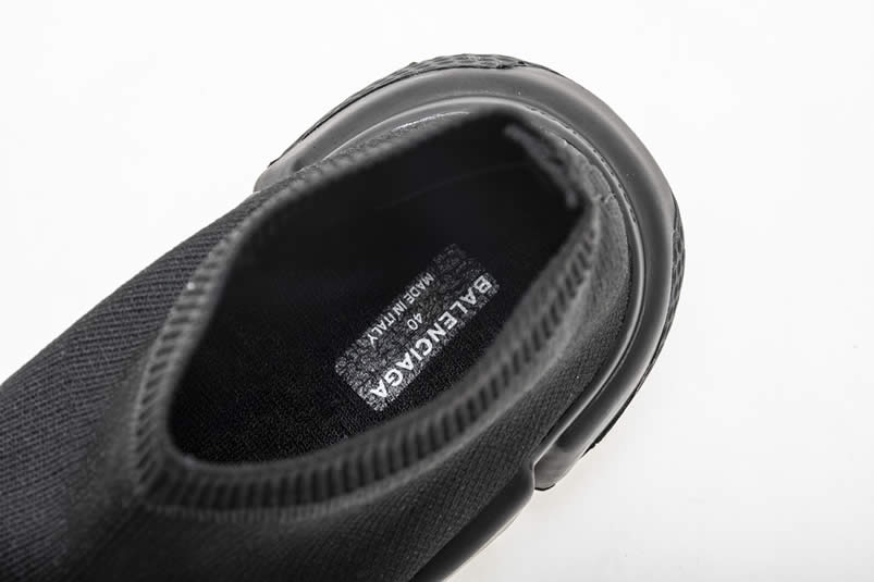 Balenciaga Shoes Like Socks Top Originals Speed Runners All Black 483502W05G0 Pics