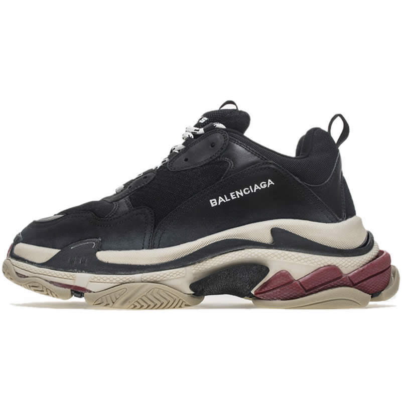 Balenciaga Triple S Sneakers Black Red Shoes 483513w06e1 1000 (1) - newkick.app