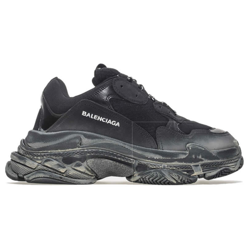 Balenciaga Triple S Sneakers Black Shoes 512176w09o1 1000 (2) - newkick.app