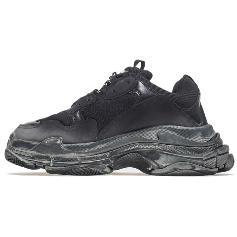 Balenciaga Triple S Sneakers Black Shoes 512176w09o1 1000 (3) - newkick.app