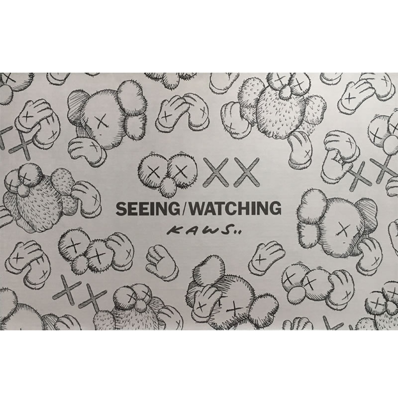 Kaws Seeing Watching Grey - newkick.app