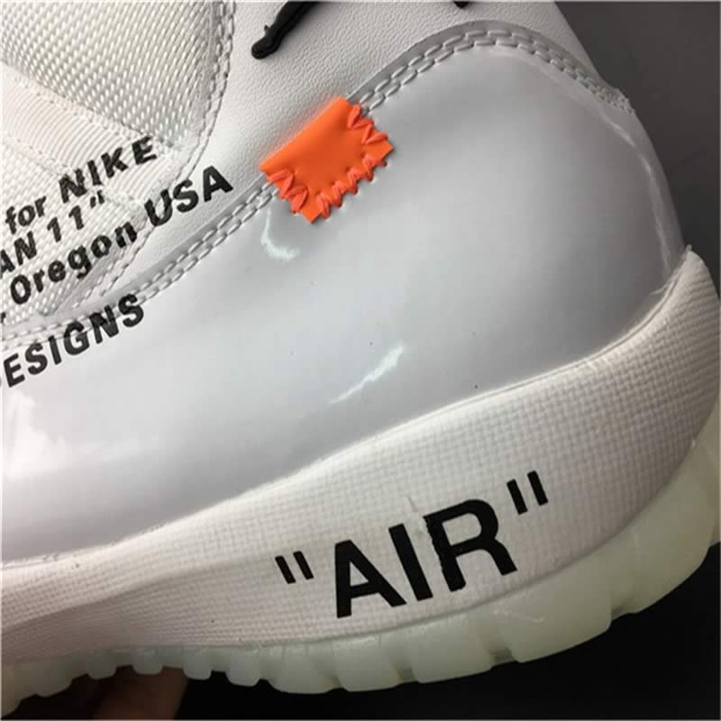 off white air jordan 11 aj11 all white customize shoes jordans detail images (13).jpg