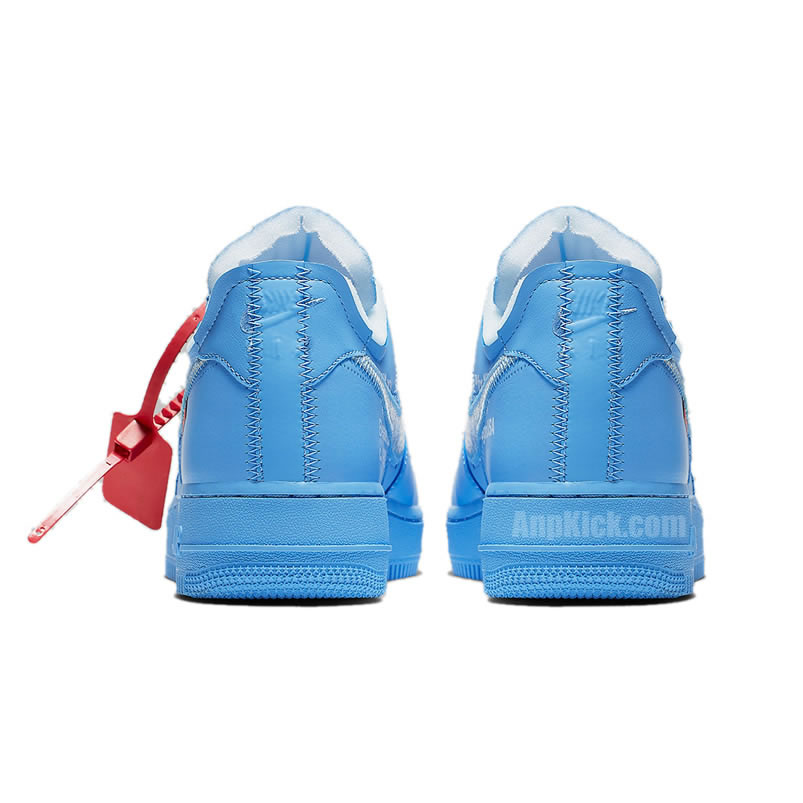 Off White Nike Air Force 1 Low Mca University Blue For Sale Ci1173 400 (5) - newkick.app