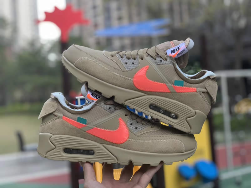 Off-White x Nike Air Max 90 'Desert Ore' AA7293-200 Pics