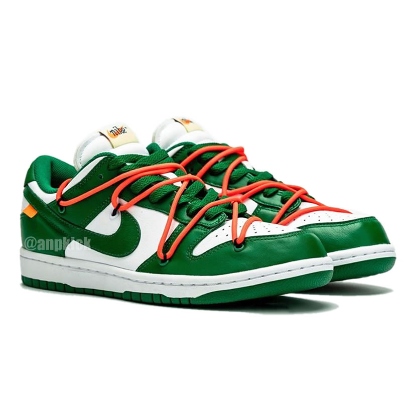 Off White Nike Dunk Low Pine Green Release Date Ct0856 100 (3) - newkick.app