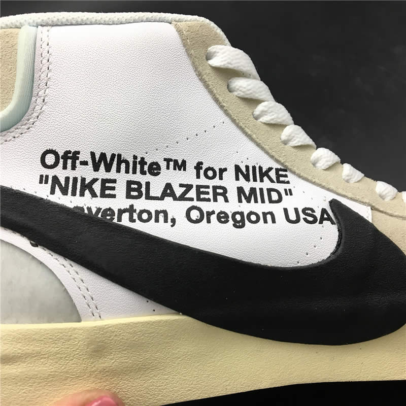 off white ow the 10 nike blazer mid white black pics aa3832-100