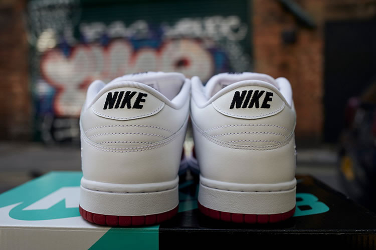 Supreme Nike Sb Dunk Low Red White 2019 Shoes Ck3480 600 (11) - newkick.app