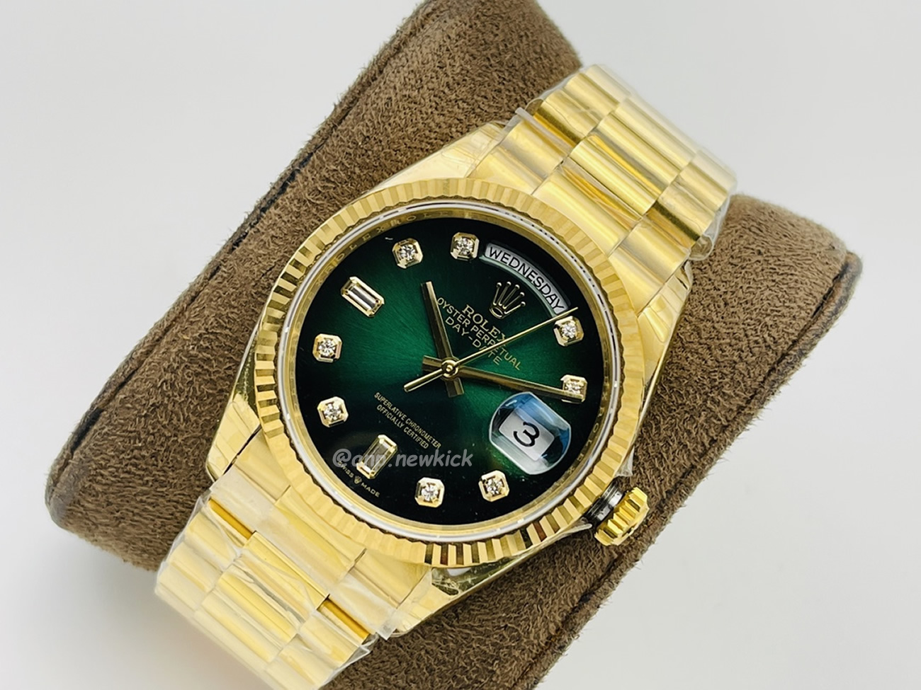 Rolex Day Date Olive Green 128238 0069 (10) - newkick.app