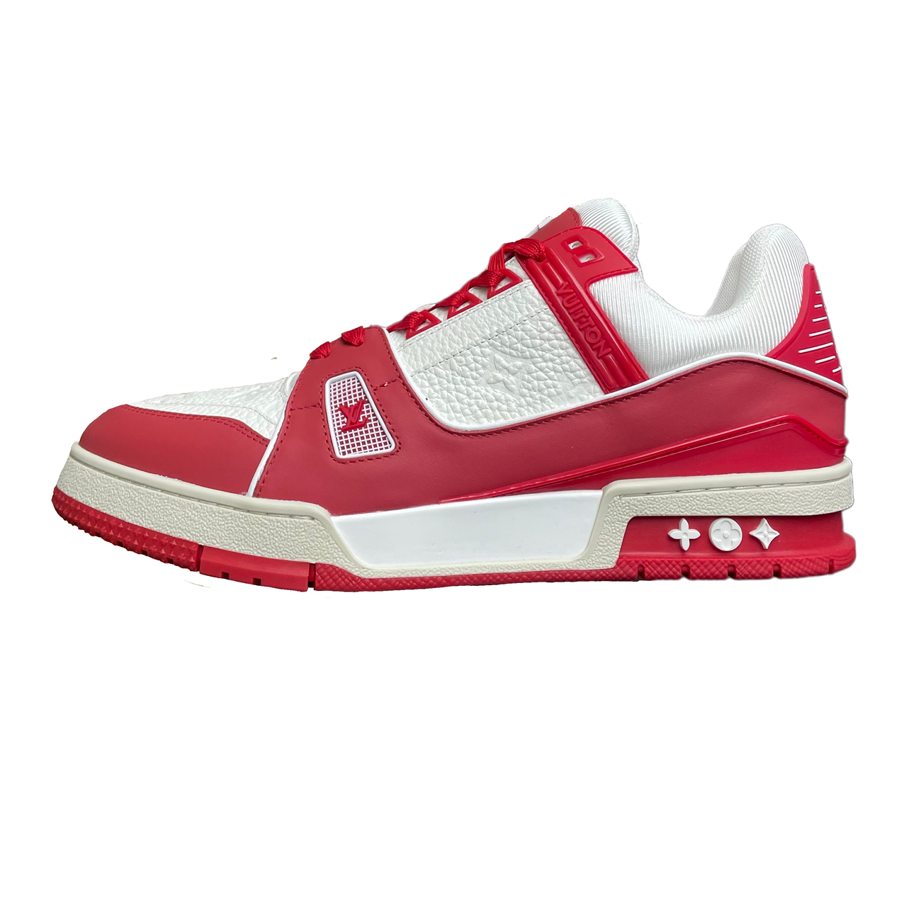 Louis Vuitton Trainer Red White 1a8pk6 (10) - newkick.app