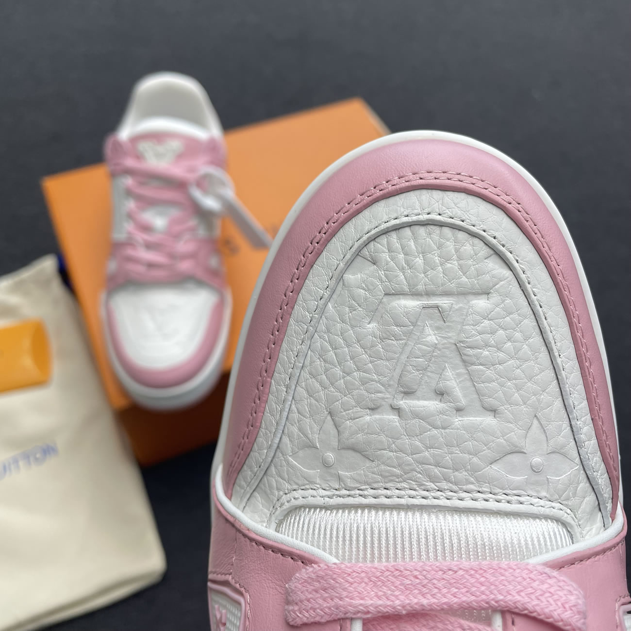 Lv Trainer Vuitton Sneaker Pink 1aa6w3 (10) - newkick.app