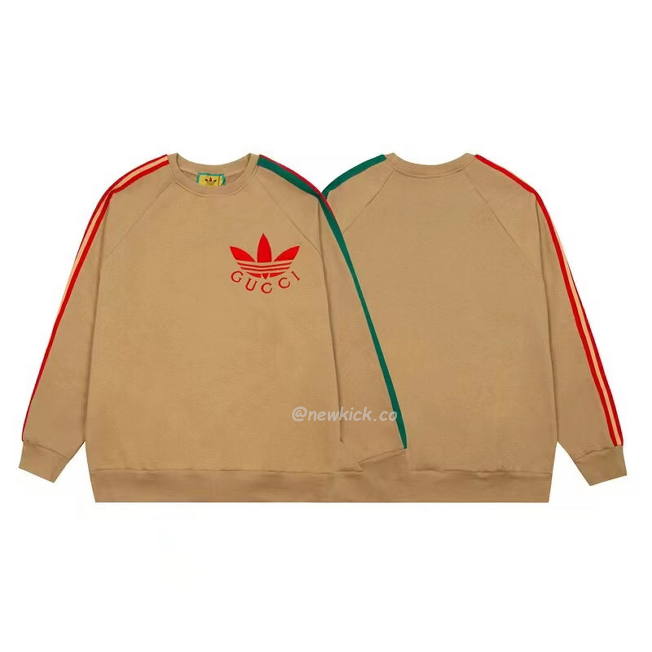 Adidas X Gucci Knitted Cotton Sweater 691638 Xjeml 2184 (1) - newkick.app