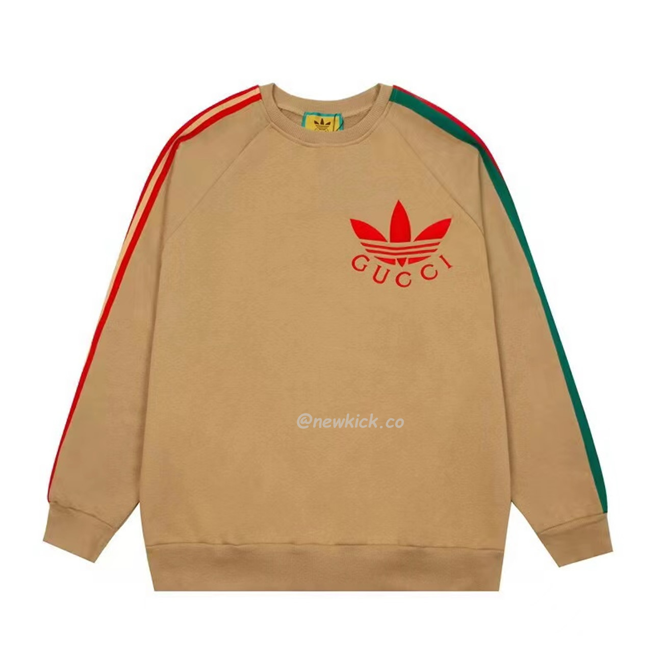 Adidas X Gucci Knitted Cotton Sweater 691638 Xjeml 2184 (7) - newkick.app