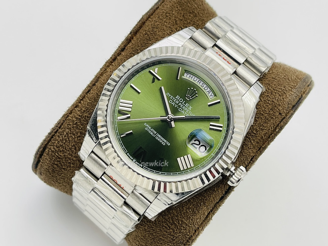 Rolex Day Date Olive Green 228239 0033 (10) - newkick.app