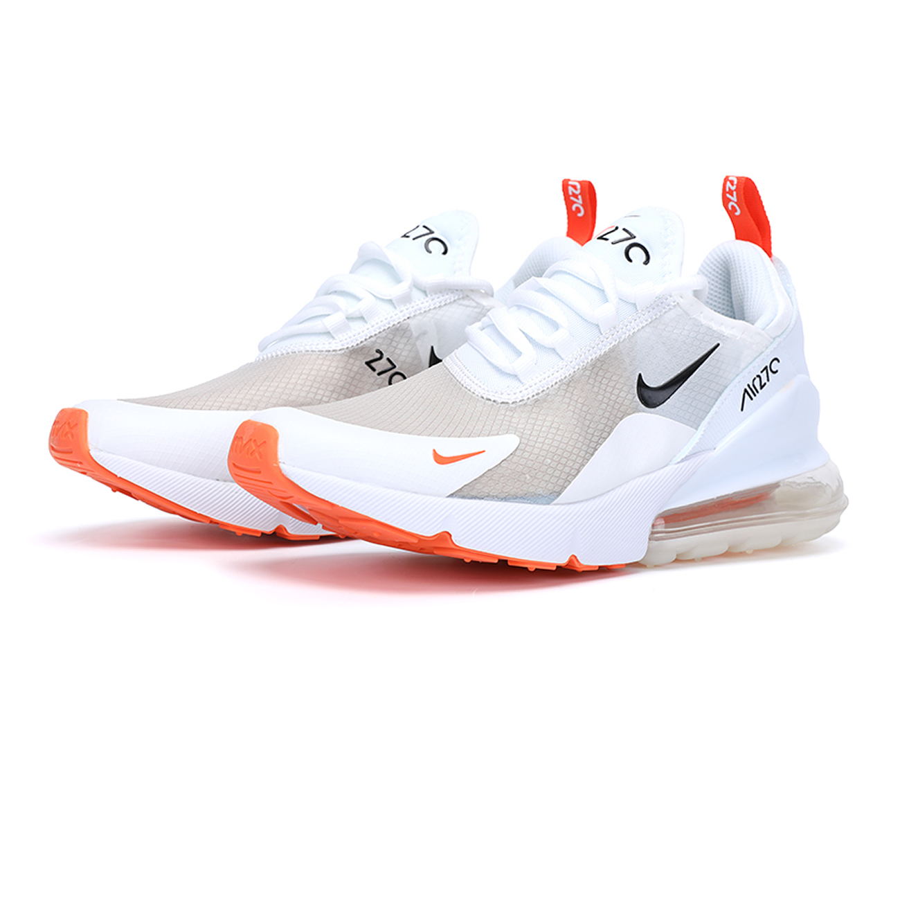 Nike Air Max 270 White Orange (6) - newkick.app