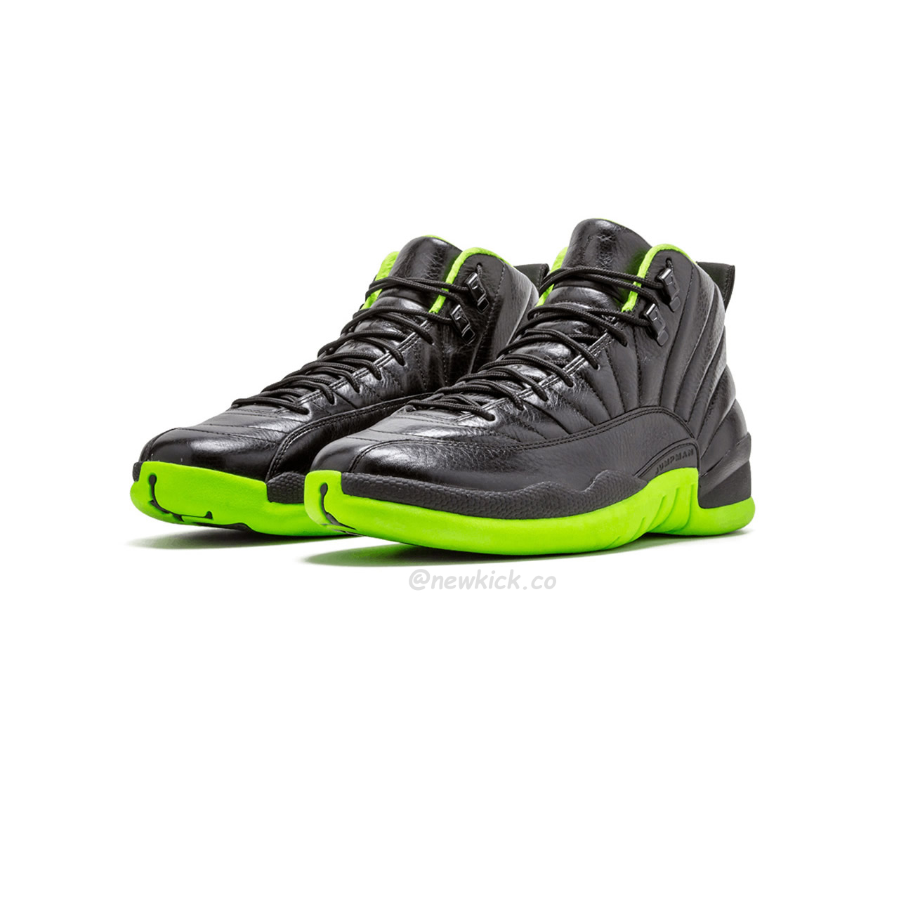 Air Jordan 12 Retro Black Green 280days Of Flight (10) - newkick.app