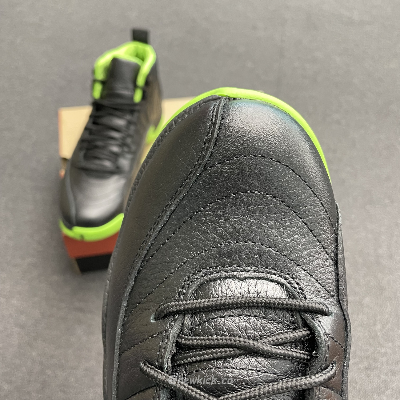 Air Jordan 12 Retro Black Green 280days Of Flight (2) - newkick.app