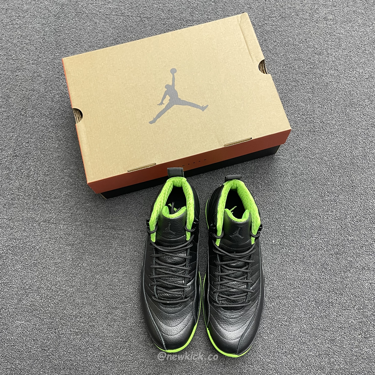 Air Jordan 12 Retro Black Green 280days Of Flight (3) - newkick.app