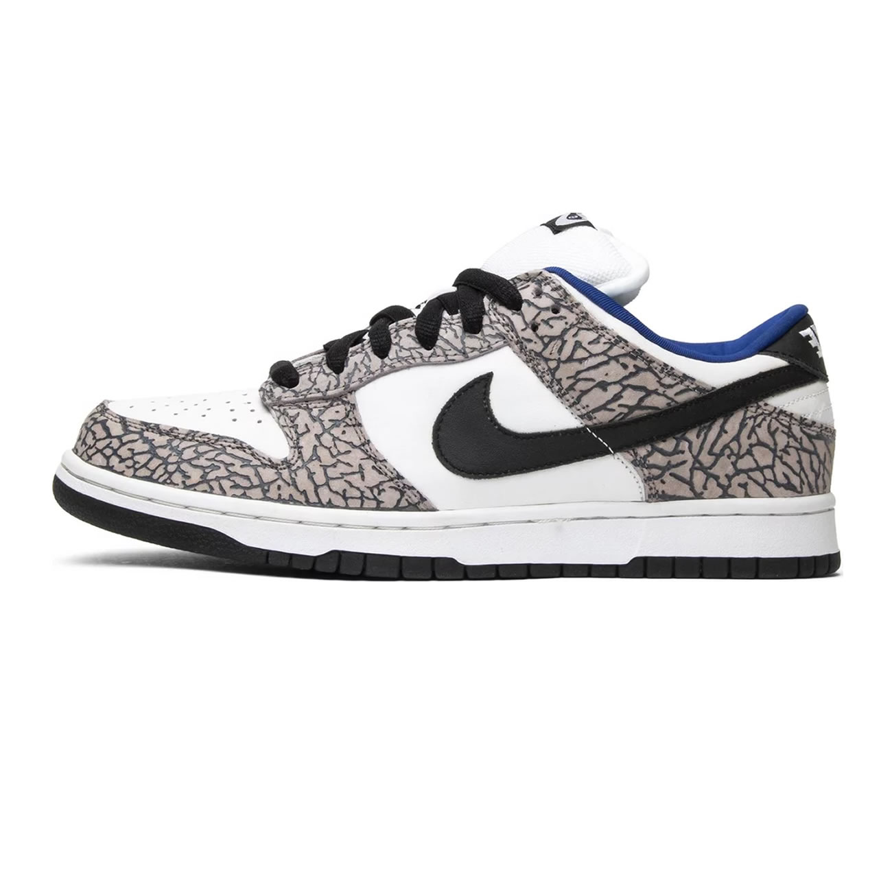 Nike Sb Dunk Low Supreme White Cement 304292 001 (1) - newkick.app