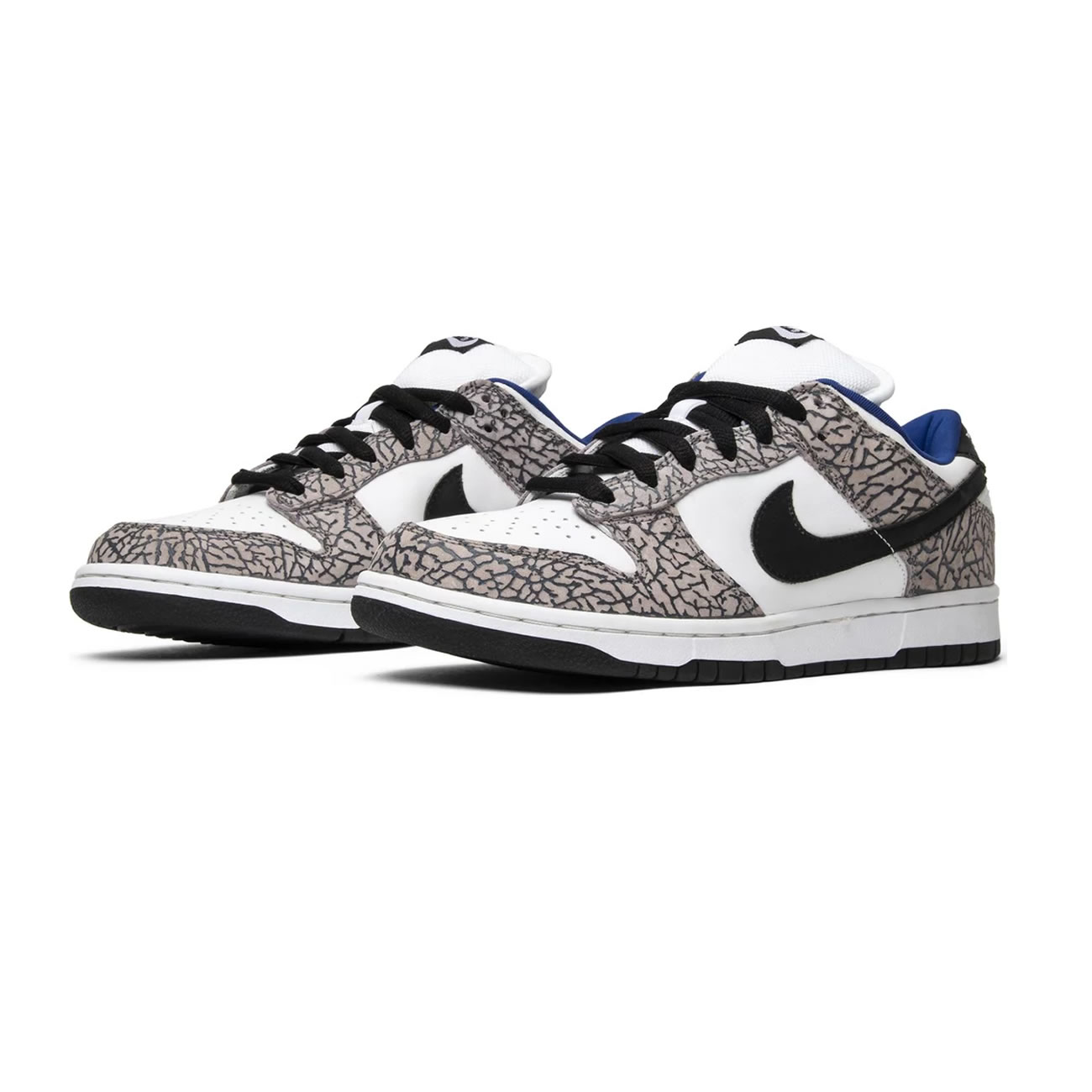 Nike Sb Dunk Low Supreme White Cement 304292 001 (9) - newkick.app