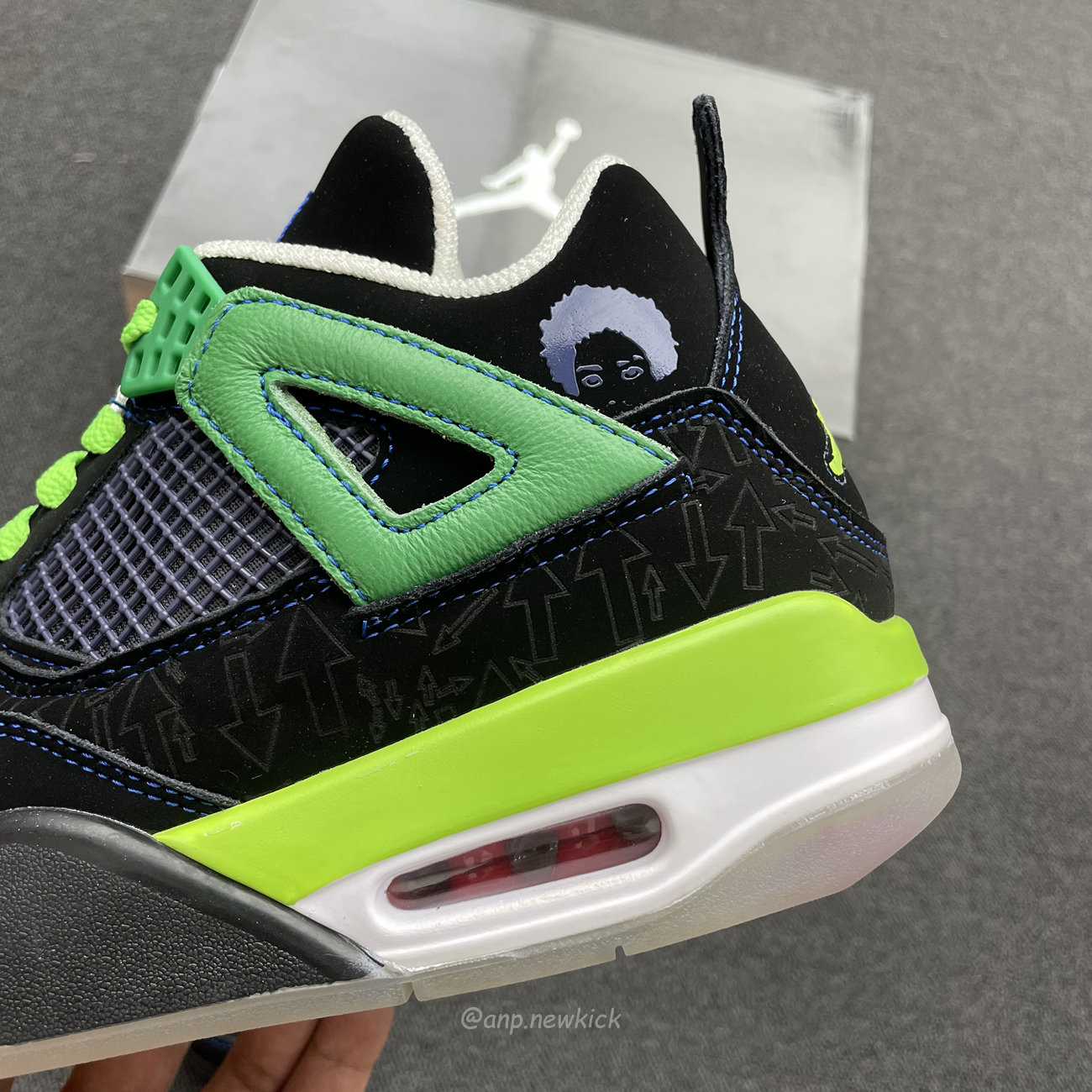 Air Jordan 4 Retro Doernbecher 308497 015 (10) - newkick.app