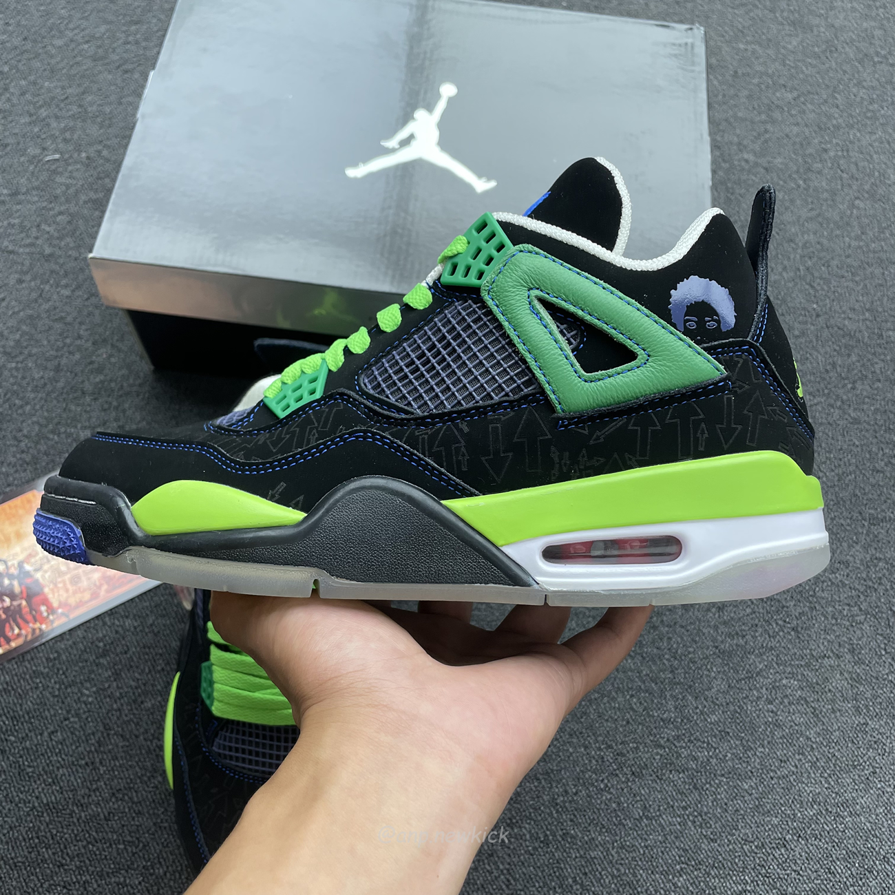 Air Jordan 4 Retro Doernbecher 308497 015 (11) - newkick.app