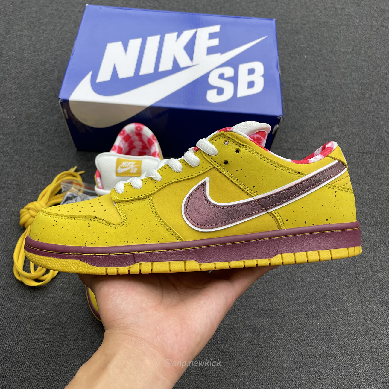 Nike Sb Dunk Low Yellow Lobster 313170 137566 (2) - newkick.app