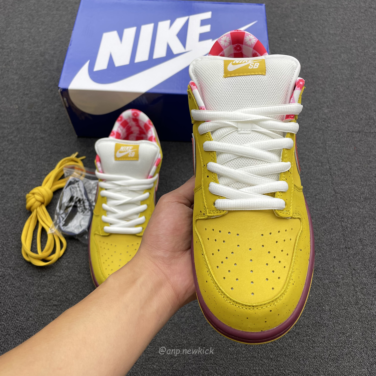 Nike Sb Dunk Low Yellow Lobster 313170 137566 (4) - newkick.app