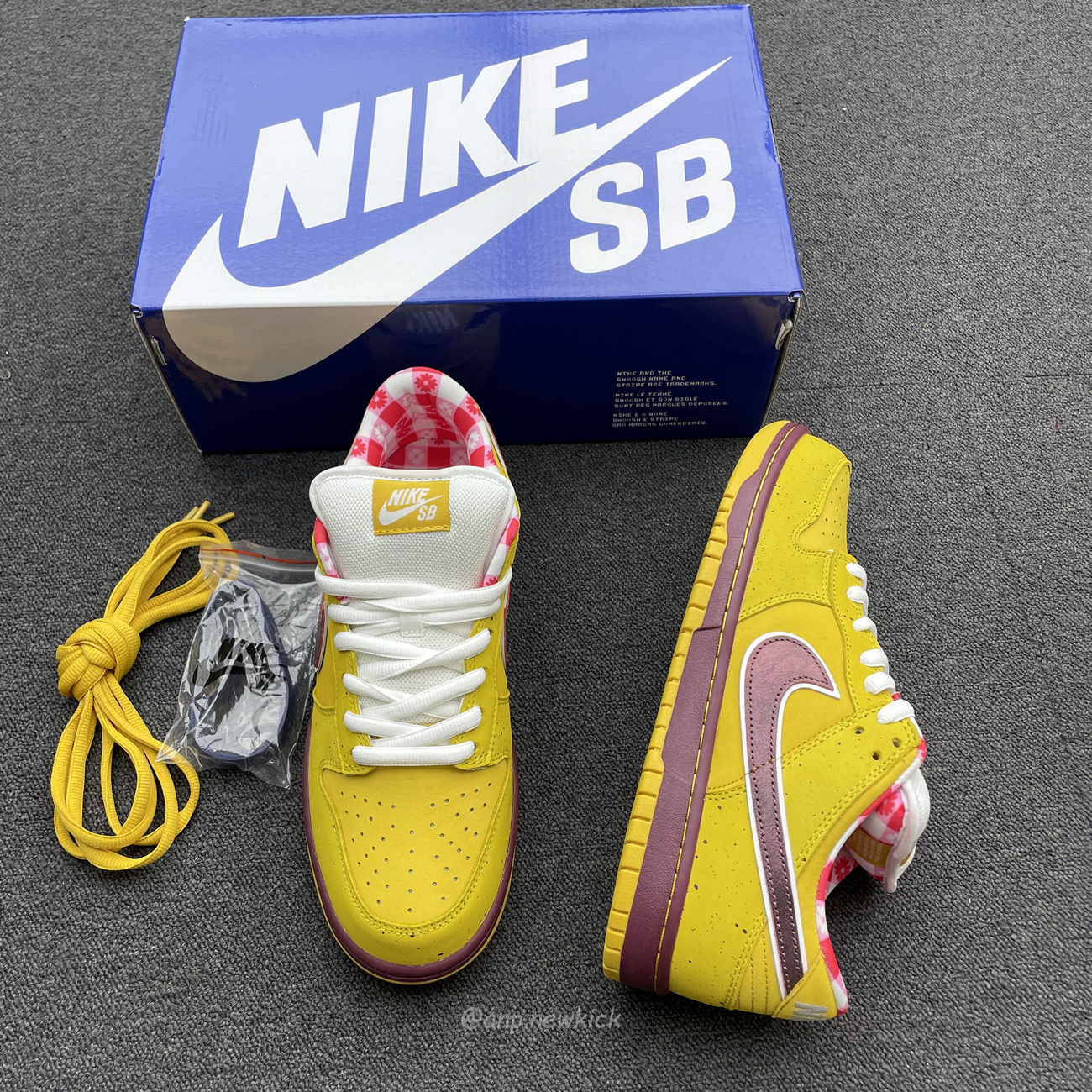 Nike Sb Dunk Low Yellow Lobster 313170 137566 (5) - newkick.app