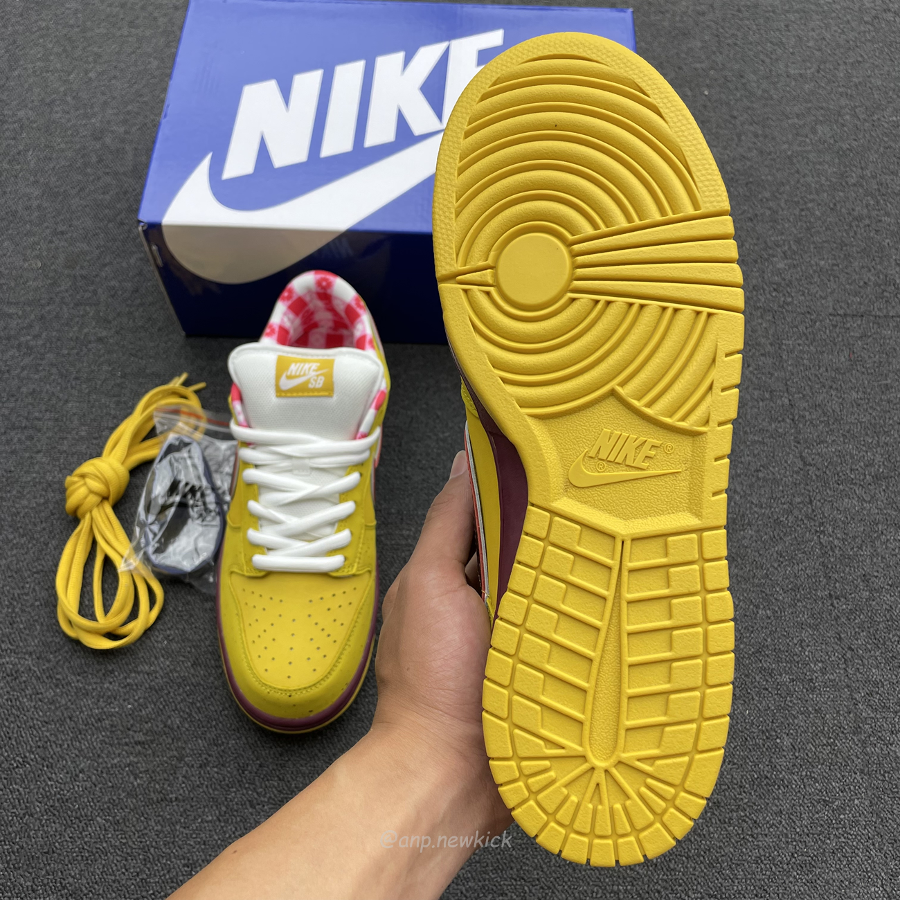 Nike Sb Dunk Low Yellow Lobster 313170 137566 (8) - newkick.app