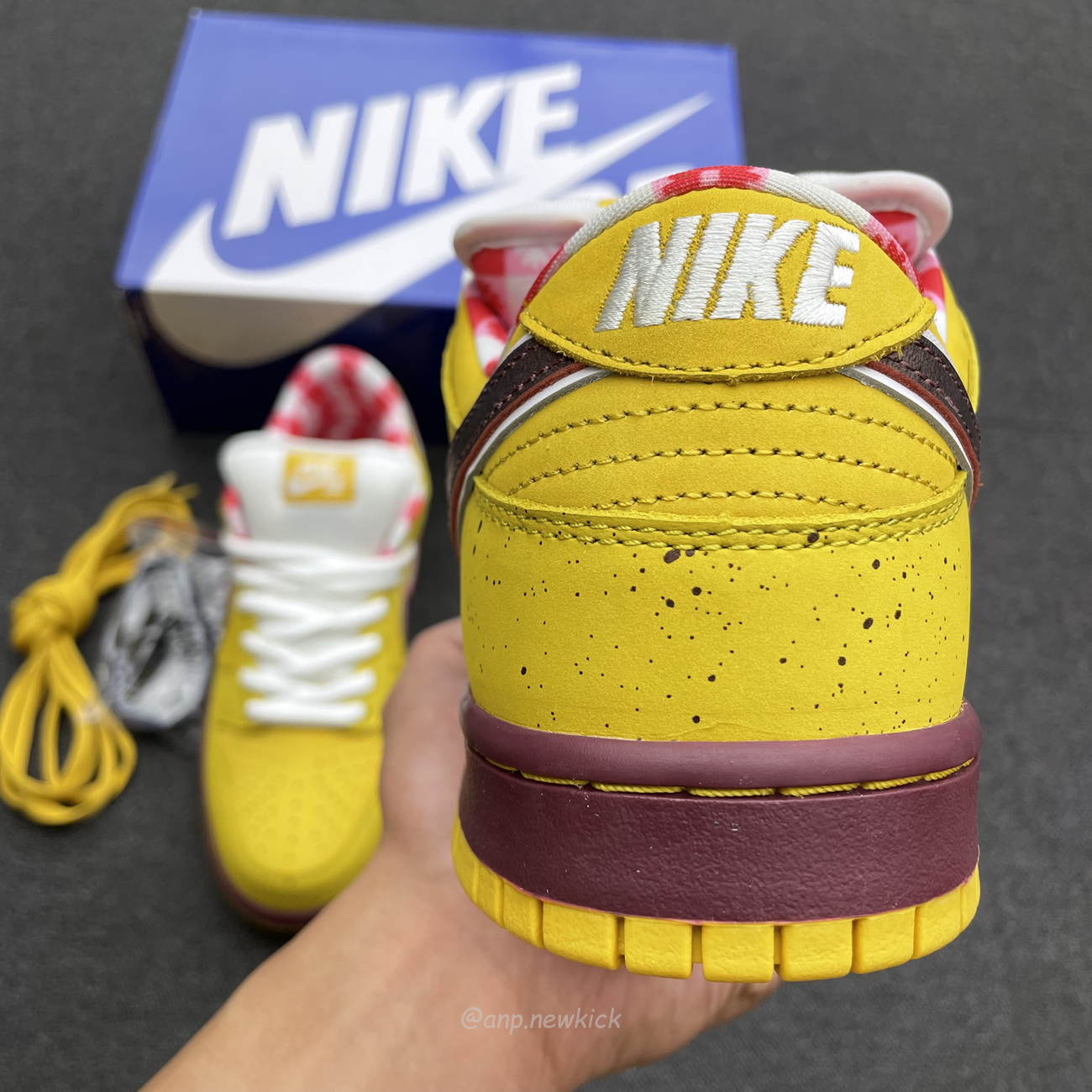 Nike Sb Dunk Low Yellow Lobster 313170 137566 (9) - newkick.app