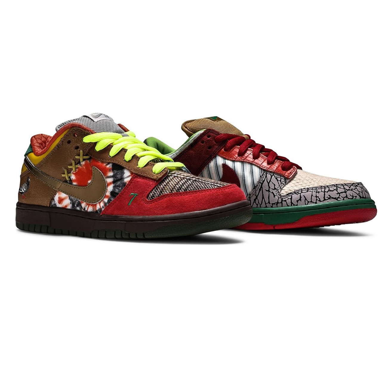 Nike Sb Dunk Low What The Dunk 318403 141 (5) - newkick.app