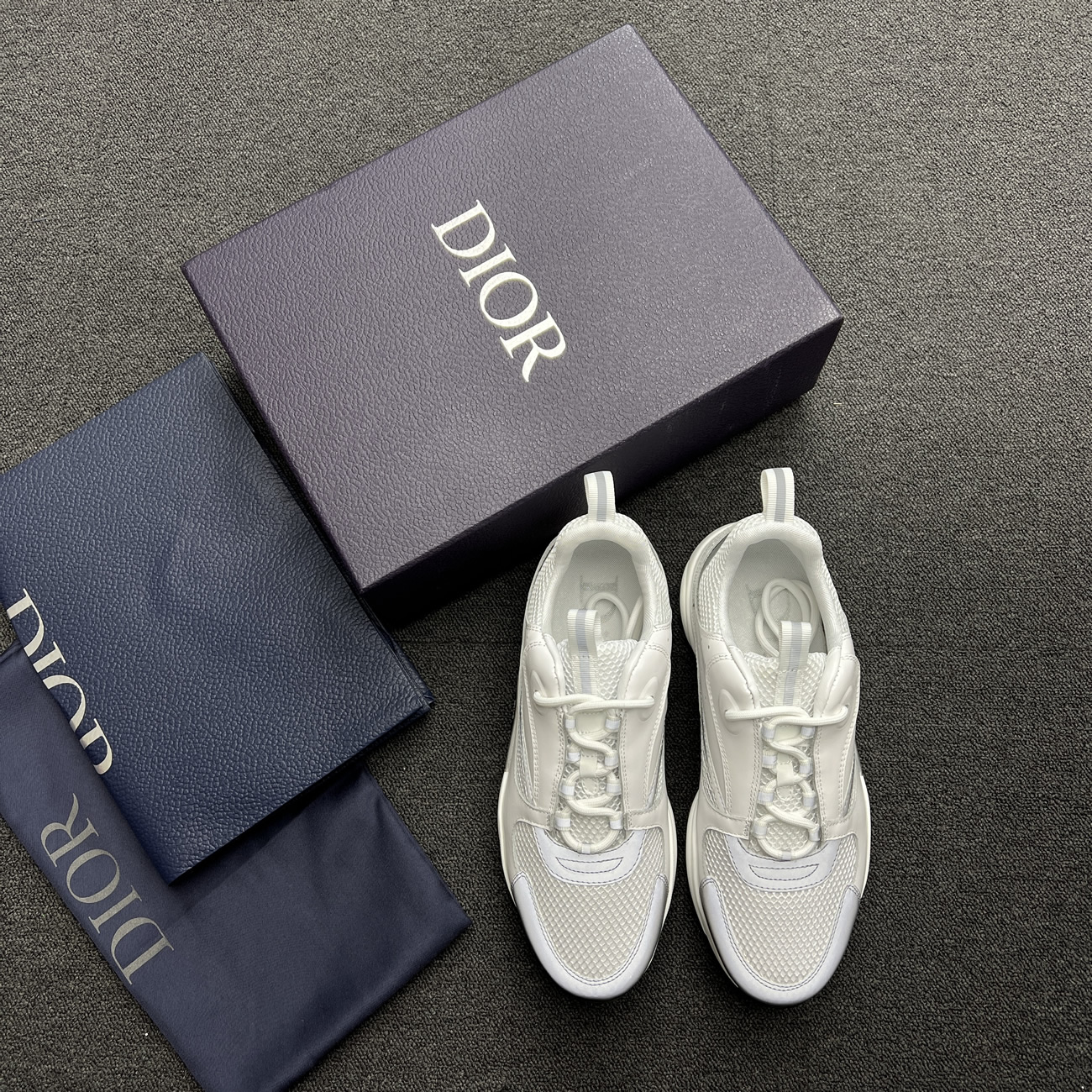 Dior B22 White Silver 3sn231yjg H000 (9) - newkick.app