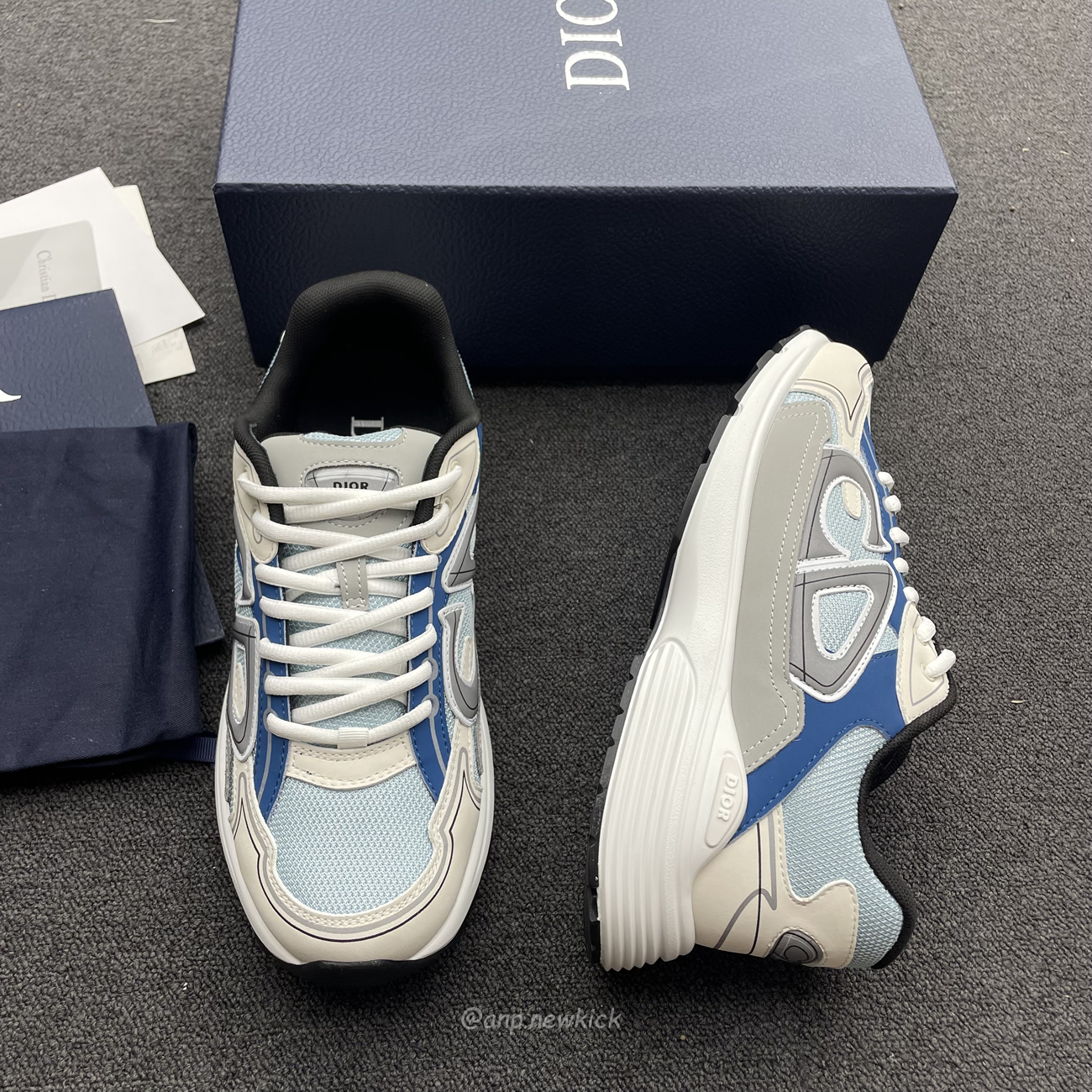 Dior B30 Black Grey Blue 3sn279zmb H969 (6) - newkick.app