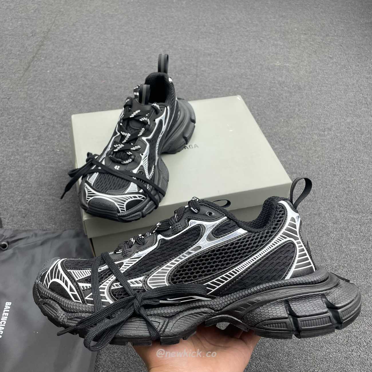 Balenciaga Black 2023 3xl Trainers (33) - newkick.app