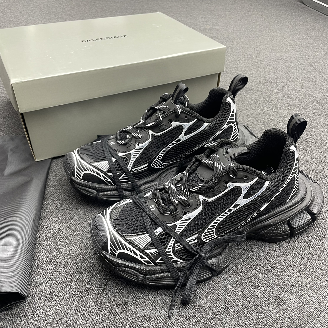 Balenciaga Black 2023 3xl Trainers (35) - newkick.app