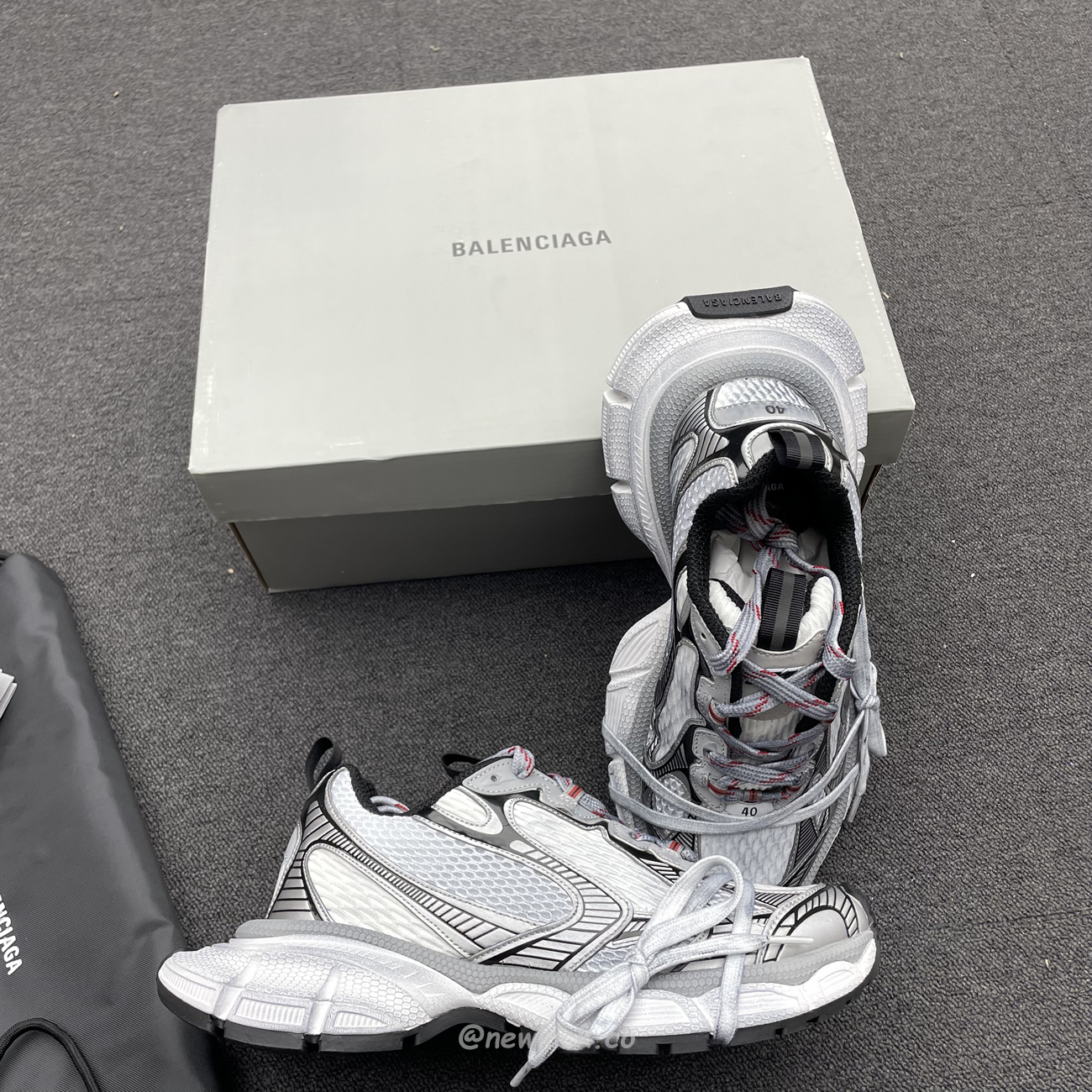 Balenciaga Black 2023 3xl Trainers Grey (2) - newkick.app