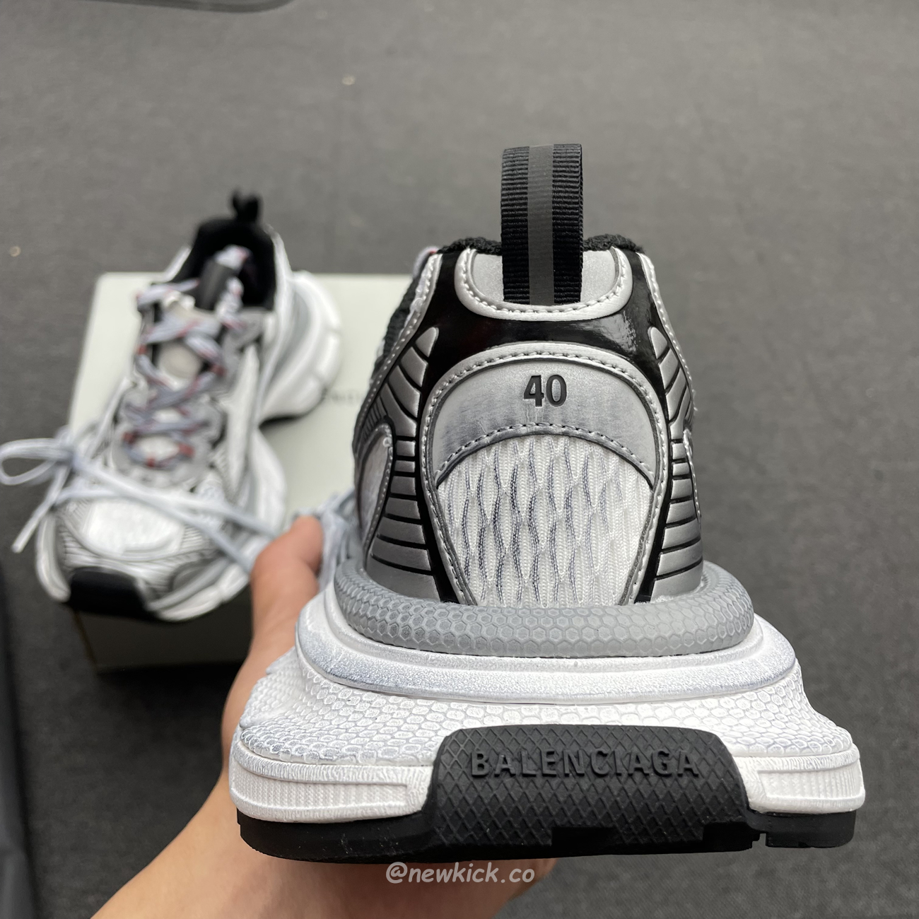 Balenciaga Black 2023 3xl Trainers Grey (9) - newkick.app