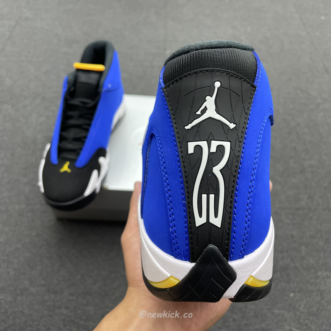 Air Jordan 14 Retro Laney 487471 407 (6) - newkick.app