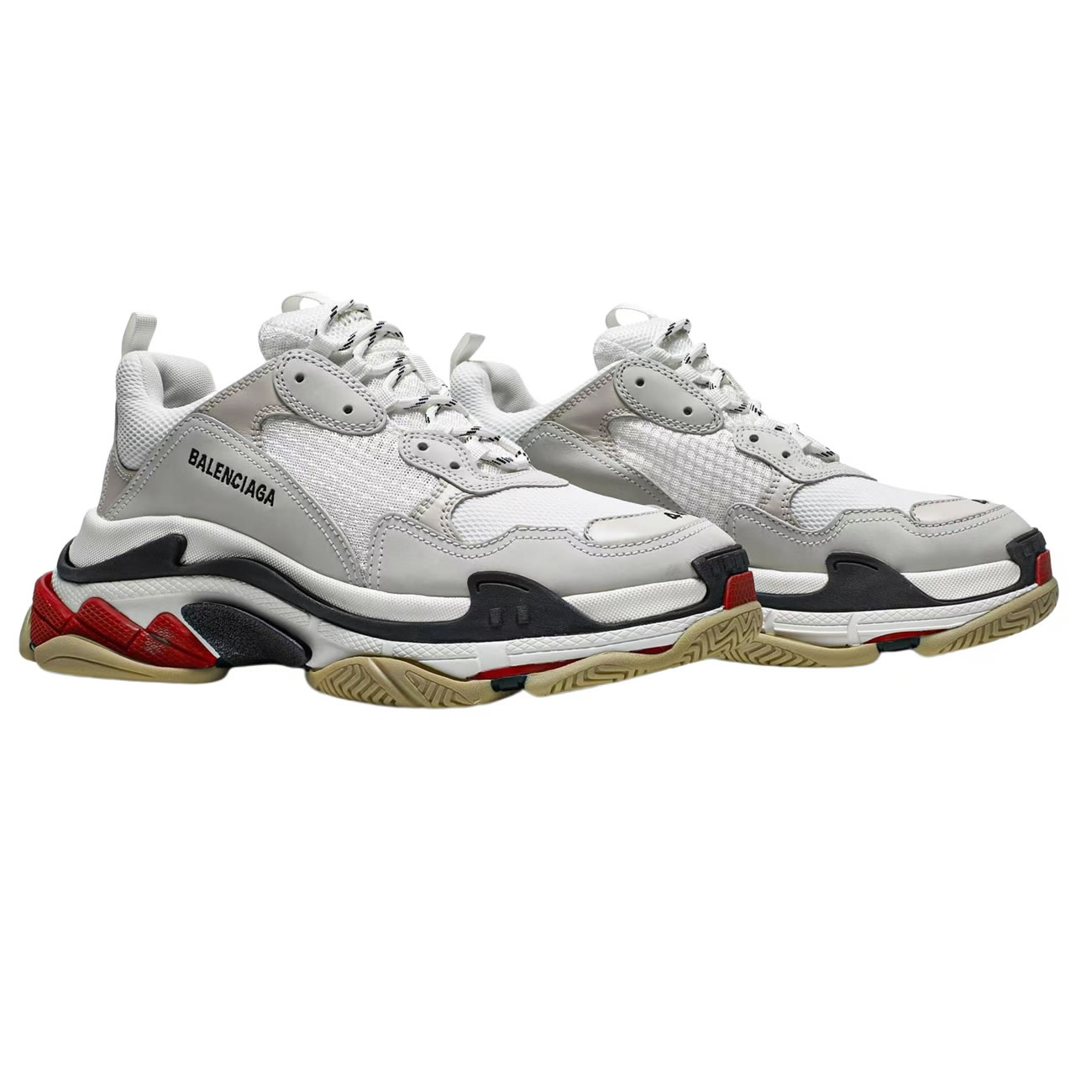 Balenciaga Triple S White Black Red 533882w09e19000 (2) - newkick.app