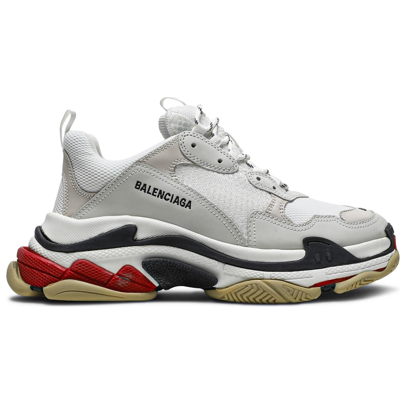 Balenciaga Triple S White Black Red 533882w09e19000 (5) - newkick.app