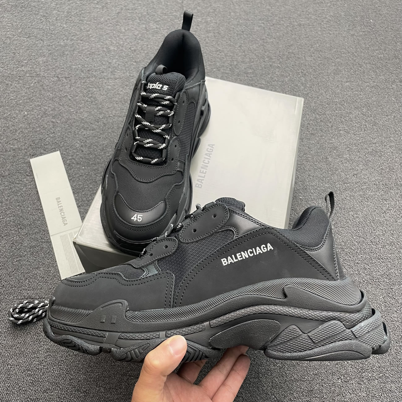 Balenciaga Triple S Black W 541624w09011000 (11) - newkick.app